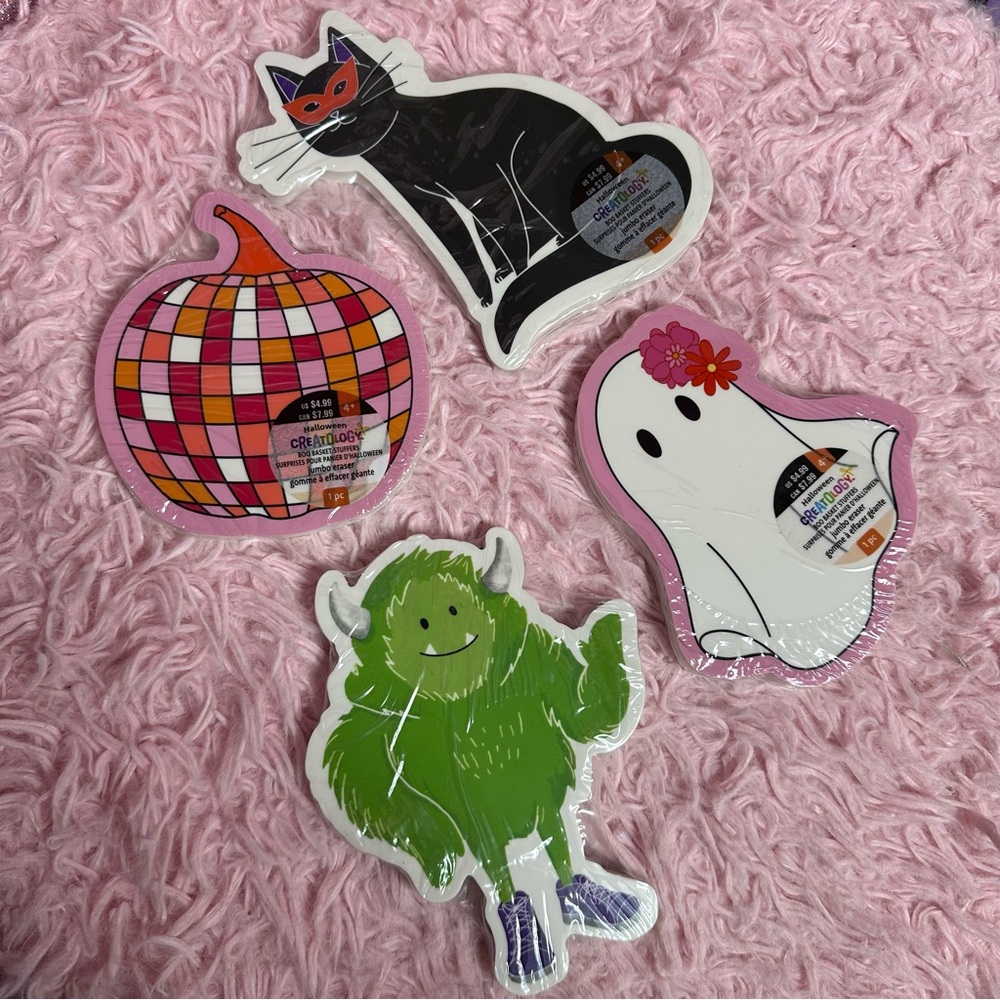 Halloween Creatology Boo Basket Stuffers Jumbo Eraser